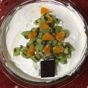 簡単豪華★クリスマスのスコップケーキ